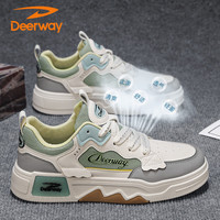 德尔惠(DEERWAY)板鞋男鞋2024夏季鞋子男百搭休闲鞋