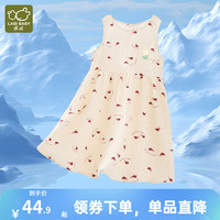 拉比童装女童连衣裙儿童裙子女孩公主裙夏装中大童装夏季新款