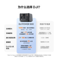 DJI 大疆 户外电源 Power 500 大容量220v 应急停电备用