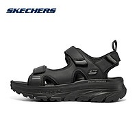 SKECHERS 斯凯奇 男子舒适耐磨防滑轻便透气一脚蹬沙滩鞋凉鞋237580/BBK