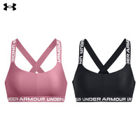 UNDER ARMOUR 安德玛 女子交叉式低强度运动内衣 1380956