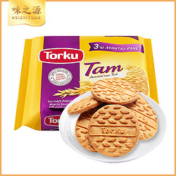 派迷palmi 土耳其进口燕麦饼干小包装125g休闲零食特产代餐饼干