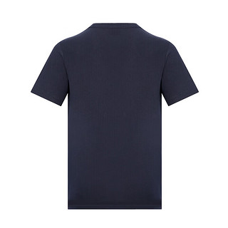 保罗史密斯（paulsmith）男士PS常规款印花短袖T恤海军蓝XL