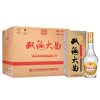 双沟 大曲 名玻 46%vol 浓香型白酒 480ml*6瓶 整箱装