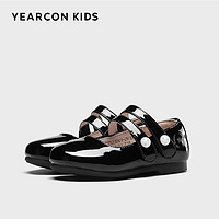 百亿补贴：YEARCON 意尔康 童鞋2024年女童演出舞蹈鞋女孩软底儿童鞋小皮鞋