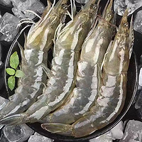 厄瓜多尔白虾盐冻大虾*4斤（40-50规格）