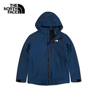 北面（The North Face）三合一冲锋衣男600蓬鹅绒内胆户外羽绒保暖防水|83SL JVL/蓝色 XL/180