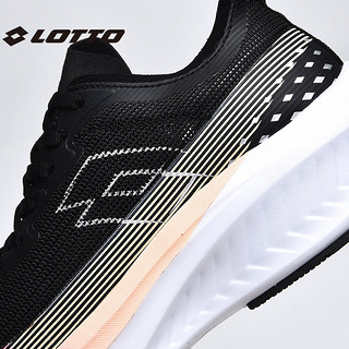 乐途（LOTTO）专业跑步鞋男透气轻弹全掌碳板运动鞋款1150 黑色（女） 40