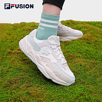 FILA FUSION斐乐潮牌FLASH女鞋复古潮鞋秋季轻户外跑步鞋