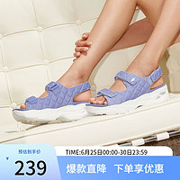 斯凯奇（Skechers）斯凯奇舒适休闲厚底涼鞋119849 薰衣草色/LAV 40 