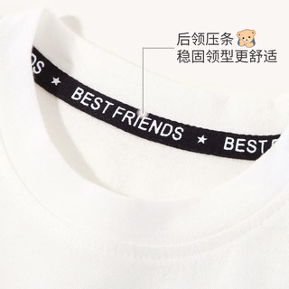 Classic Teddy精典泰迪儿童T恤短袖女童夏装半袖上衣中小童装夏季薄款衣服上新