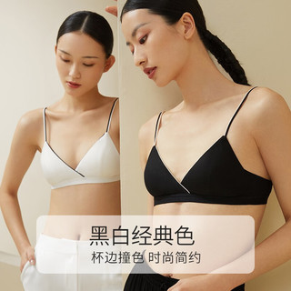 金三塔内衣女真丝无钢圈双面桑蚕丝三角杯文胸NZFDA301