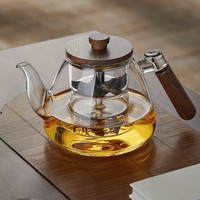忆壶茶（YIHUTEA） 忆壶茶 茶壶玻璃加厚泡茶壶家用耐高温带过滤水壶煮茶器 【容量升级】空茗壶 1200ml