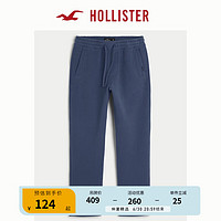 HOLLISTER宽松直筒加绒束腰运动裤卫裤 男  353613-1 淡蓝色 XS