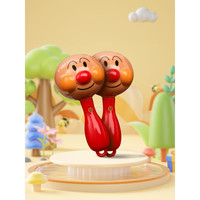 OLOEY面包超人手摇铃沙锤婴儿拨浪鼓可啃咬0一1宝宝抬头练习新生儿玩具 沙锤2个【抓握+力量锻炼】