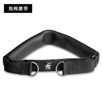 火帅田径训练阻力带跑步器材腰部短跑爆发力拉力弹力带锻炼皮筋 泡棉腰带