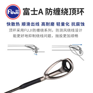  fishingfans/钓迷 微物路亚 路亚竿套装+纺车轮