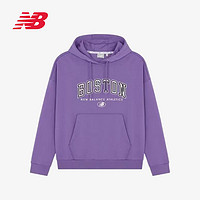 百亿补贴：new balance 中性针织户外运动休闲连帽套头卫衣 5CC17162-PUR