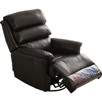CHEERS 芝华仕 30265 真皮电动单人沙发 曜石黑 电动躺摇转款