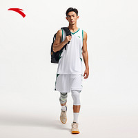 ANTA 安踏 CUBAL联赛装备丨篮球比赛短袖套装男士夏季背心短裤152431212
