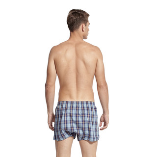 BXMAN 男士纯棉平角内裤 4条装 180/106(XL)