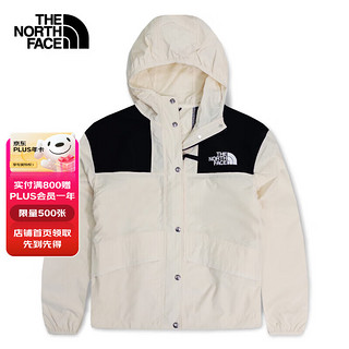 THE NORTH FACE 北面 皮肤衣女连帽夹克春季|5JXO QLI/米色 L/165