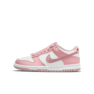 NIKE 耐克 Dunk Low (Gs) 大童运动板鞋 DO6485-600 釉粉/釉粉/白/石榴红 40