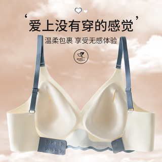 雪茜曼内衣女文胸无痕少女薄款透气无钢圈软支撑运动防下垂美背胸罩