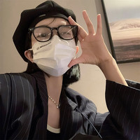 乐卡利 贝雷帽 八角画家帽 女四季通用 时尚百搭 显脸小大头围蓓蕾帽 黑色金属标八角画家帽春夏薄款