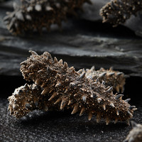 和苑酒家 大连淡干辽参金汤小米海参干货烹饪加热即食周套餐7份 1820g