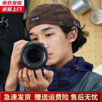 槿城 反戴字母贝雷帽大头围春季薄款复古帽子男女日系男生帽男士画家帽DX113 深卡其(灯芯绒) M(55-61)可调节