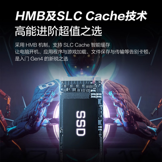 COLORFUL 七彩虹 CN600 Pro NVMe M.2 固态硬盘 1TB（PCI-E 4.0）