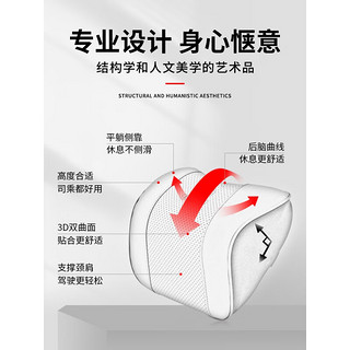 丰普拉宝马5系头枕原厂款新3系7系1系X1X2X3X4X5X6汽车腰靠护颈枕靠 宝马标抱枕1个(马鞍棕)