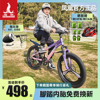 凤凰(Phoenix)山地自行车男女小孩轻便内走线青少年儿童学生碟刹单车 闪耀