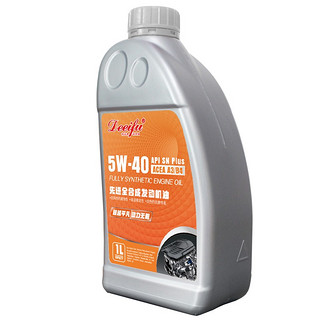 德迩弗原厂全合成机油 四季通用 全合成机油5W-40 SN级 1L 大众高尔夫4机油