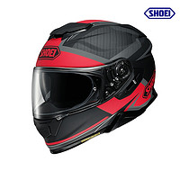 SHOEI GT-AIR 2二代头盔摩托车双镜片防雾全盔四季男女跑盔 亮黑 M