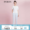 PORTS宝姿商场同款春夏新款“水晶光影”印花针织上衣SD8K702PZC011 NIGHT BLU MIX