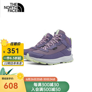 THE NORTH FACE北面童装徒步鞋儿童运动鞋防水|7W5V IHB/紫色 35码 鞋长22cm