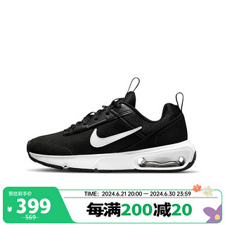 耐克（NIKE）青少年AIR MAX FURYOSA气垫运动跑步鞋 DH9393-002 黑色 35.5码 