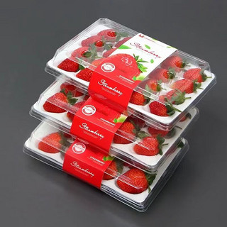风之郁 红颜草莓  4盒礼盒装一盒300g*20颗