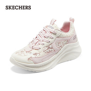 斯凯奇（Skechers）2024年赵露思同款糕糕鞋夏季舒适透气运动休闲女鞋117520 薰衣草色/LAV 42 尺码偏大，选小一码