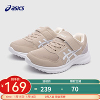asics亚瑟士童鞋秋冬男女儿童网眼透气跑步缓震运动跑步鞋 200 32.5码(脚长19)