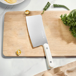 张小泉厨房菜刀家用不锈钢切片刀中式厨刀锋利砍骨刀多用小厨刀 斩骨刀