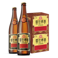 雪花 啤酒 经典沈阳老雪花 麦香浓郁 经典老雪 640mL 12瓶*2箱 送：沈阳老雪 1L