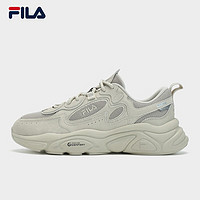 FILA 斐乐男鞋MARS 1S+复古运动鞋2024时尚火星鞋跑步鞋男 燕麦色-OM 41