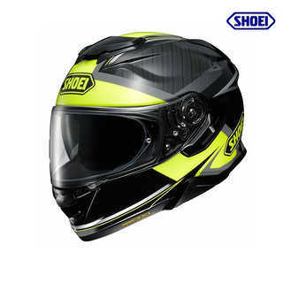 SHOEI GT-AIR 2二代头盔摩托车双镜片防雾全盔四季男女跑盔 亮黑 XL