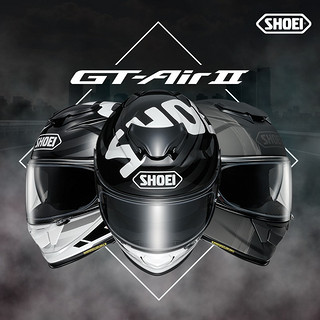 SHOEI GT-AIR 2二代头盔摩托车双镜片防雾全盔四季男女跑盔 QUBIT-TC-5 M