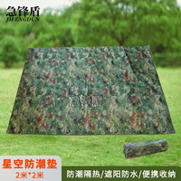 急锋盾防潮垫铝膜隔热垫帐篷地垫户外野餐垫睡垫 星空200*200*0.3cm 防潮垫200*200*0.3cm星空