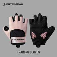 FITTERGEAR运动健身手套女半指透气器械训练哑铃瑜伽防滑防起茧