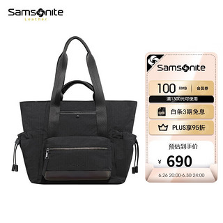 Samsonite 新秀丽 时尚单肩斜挎手提大容量通勤运动百搭15英寸电脑包NR2